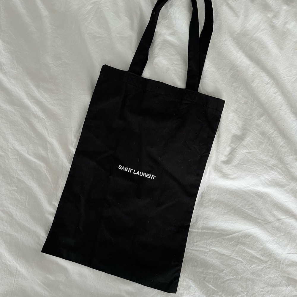 Saint Laurent Black Tote Bag